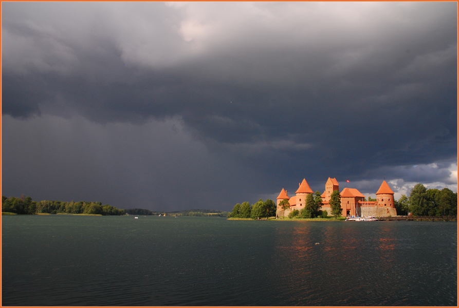Rothfischer Burg Trakai Litauen